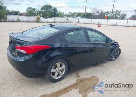 2012 Hyundai Elantra Gls (Ulsan Plant) из США, поврежденный, VIN KMHDH4AE8CU273756